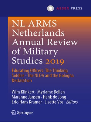 cover image of NL ARMS Netherlands Annual Review of Military Studies 2019
